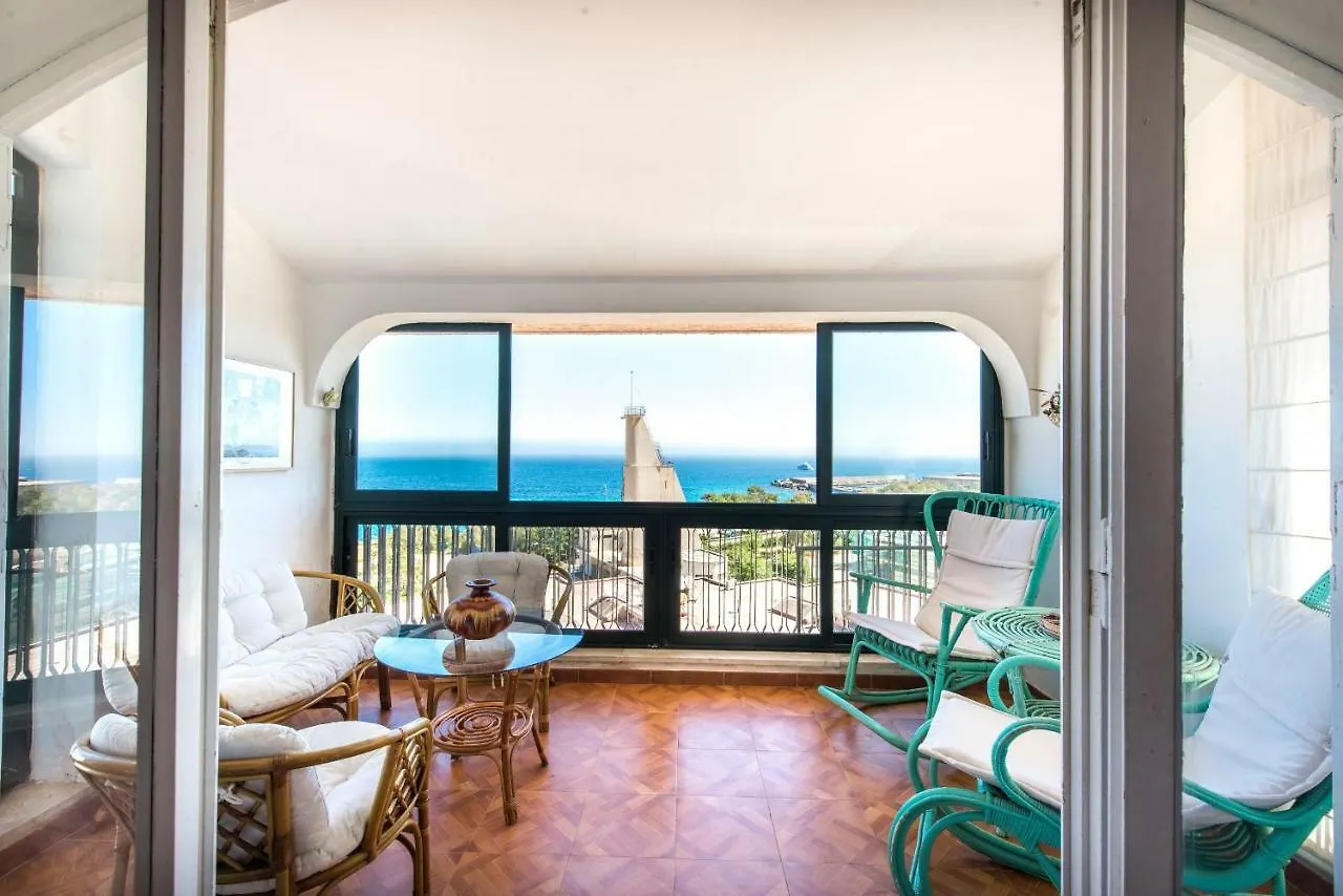 Casa Con Terrazza Sul Mare All'Addaura Palerme Appartement